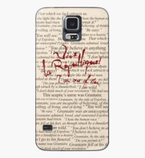 Funda/vinilo para Samsung Galaxy Citas de Grantaire + Vive la République