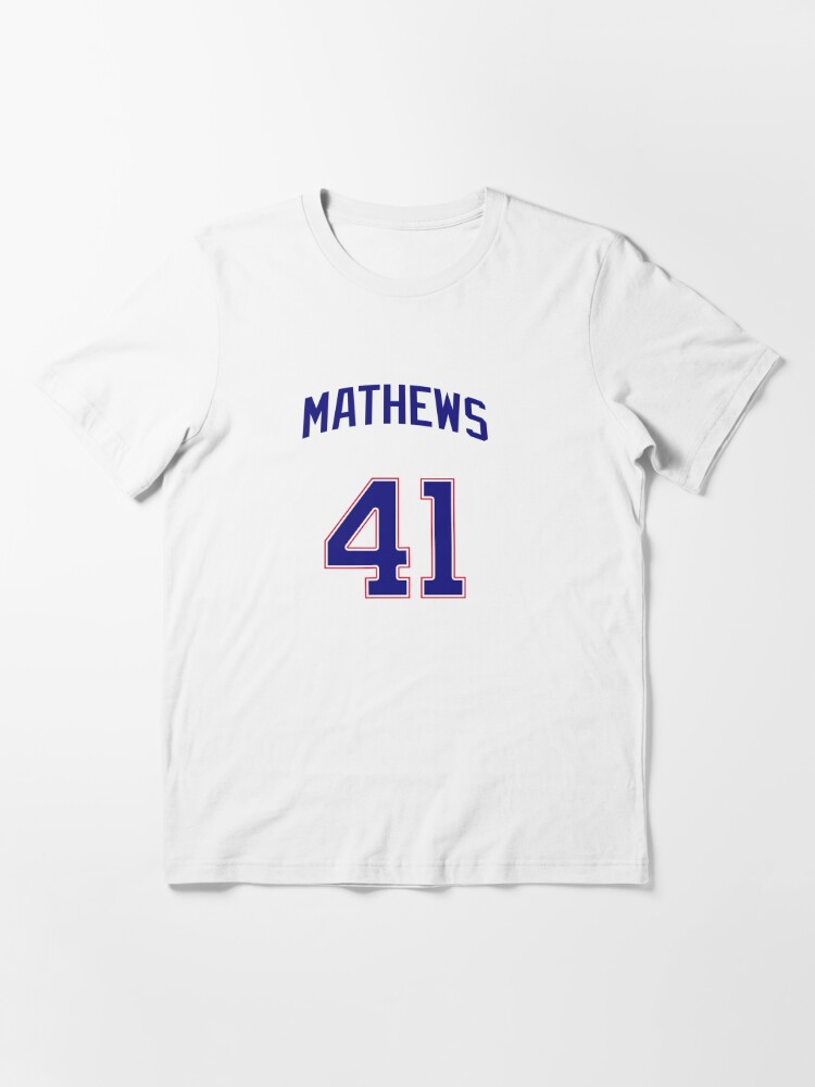  Eddie Mathews Shirt (Cotton, Small, Heather Gray