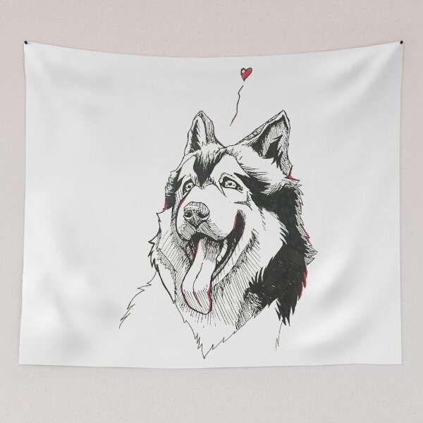 Item preview, Heart dog designed and sold by RafaelLima7.
