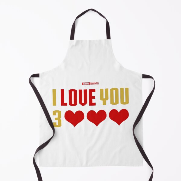 Item preview, I Love You 3000 v4 (red gold flat) designed and sold by Fanboys Anonymous.