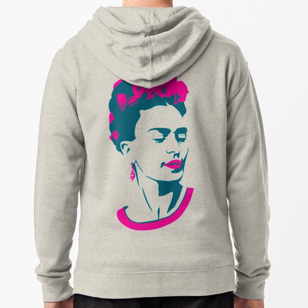 Frida Khalo Zipped Hoodie