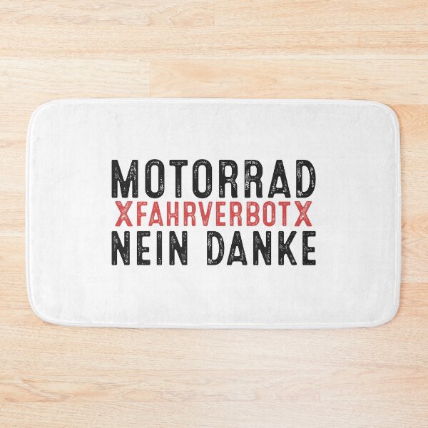 Item preview, Motorcycle driving ban No thanks motorcycle demonstration designed and sold by Team150Designz.