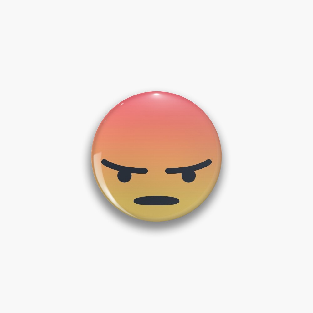 Facebook Angry Face Emoji | Pin