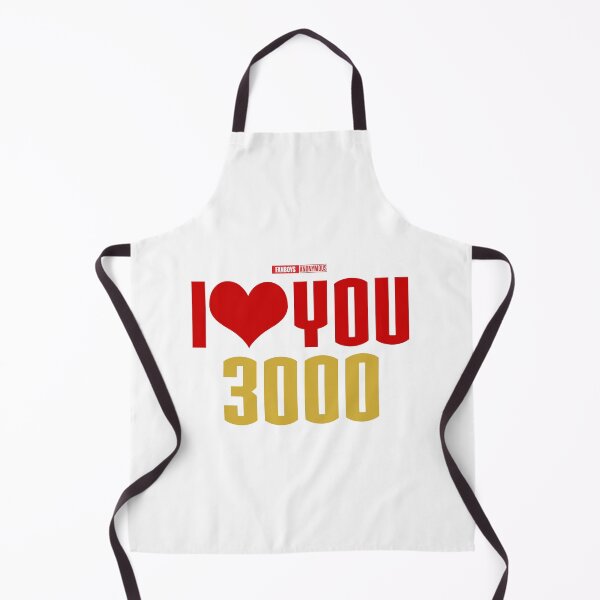 Item preview, I Love You 3000 v1 (red gold flat) designed and sold by Fanboys Anonymous.