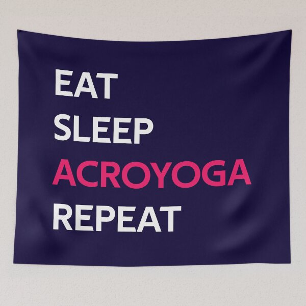 Item preview, Eat Sleep Acroyoga Repeat designed and sold by CatArtStore.