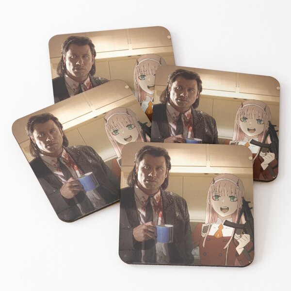 Darling Fiction Coasters (Set of 4)