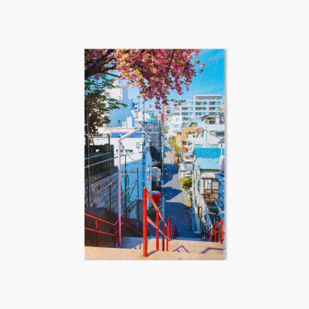 Japan - 'your name street // kimi no na wa' Art Board Print