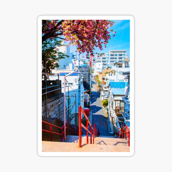 Japan - 'your name street // kimi no na wa' Sticker