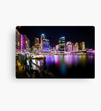 Sydney's Vivid Festival, 2013 III Canvas Print