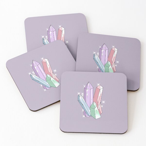 Item preview, Aesthetic Pastel Crystals designed and sold by Calmevening.