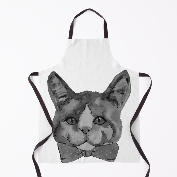 Item preview, Black and white cat designed and sold by susserain.