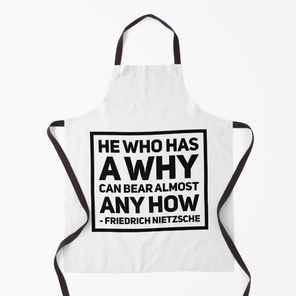 Item preview, He Who Has a Why - Nietzsche designed and sold by HalpinDesign.