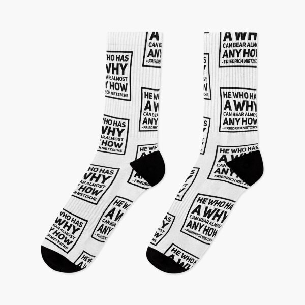 Item preview, He Who Has a Why - Nietzsche designed and sold by HalpinDesign.