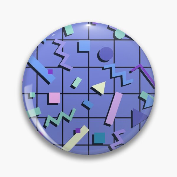 Item preview, 80s Retro Style Pattern Geometric Design designed and sold by SpookshowDesign.