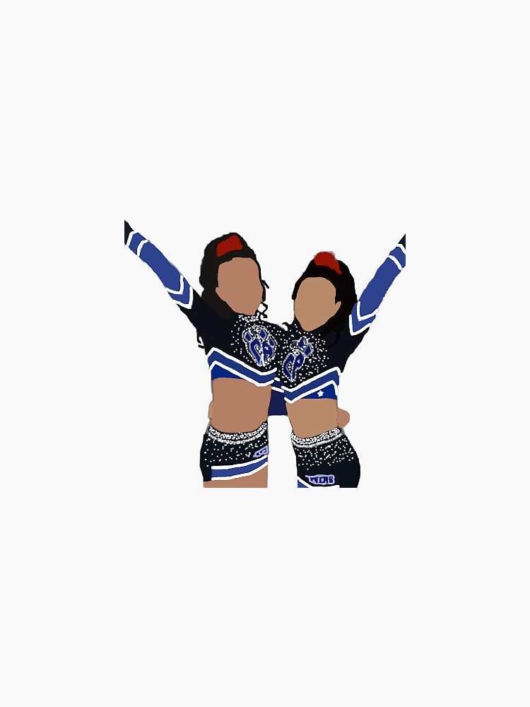 "Cheer Athletics Panthers" Sticker for Sale by queenstobeat Redbubble