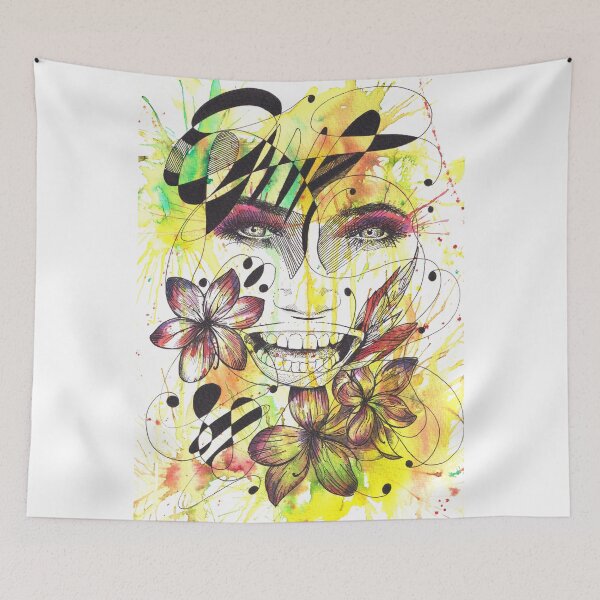 Item preview,  painted with ink and watercolor. designed and sold by Edison Patiño Mazo.