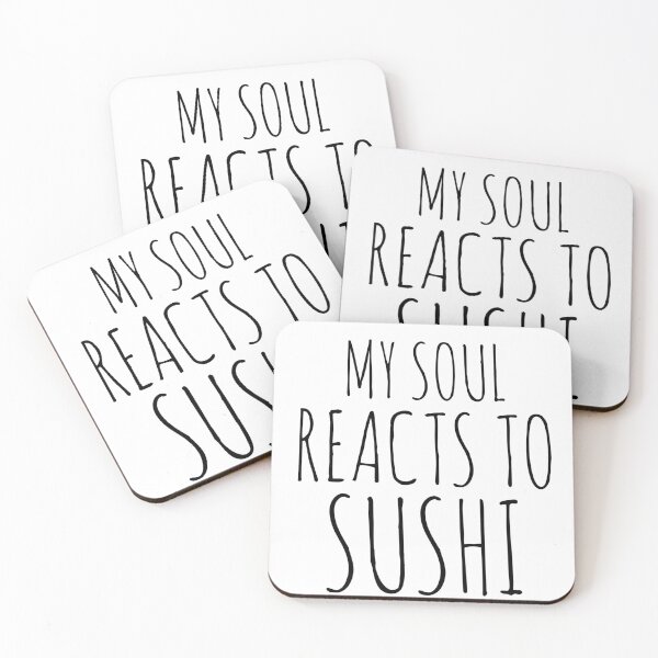 Item preview, My Soul Reacts to Sushi designed and sold by SerenaBliss.