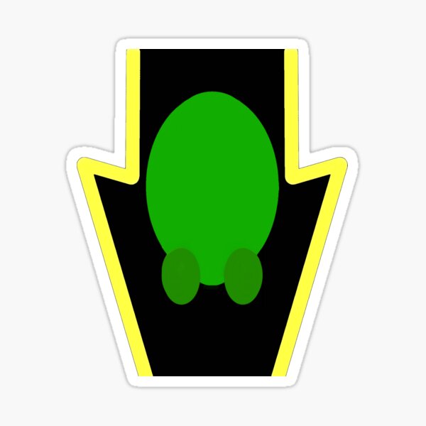 King Fla'neiel Character Lightning Icon Sticker