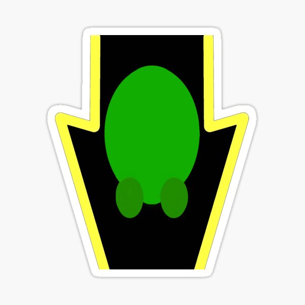King Fla'neiel Character Lightning Icon Sticker