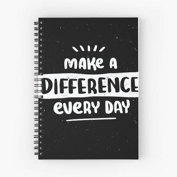 Item preview, MAKE A DIFFERENCE T-SHIRT DESIGN designed and sold by Mario Buoncuore.