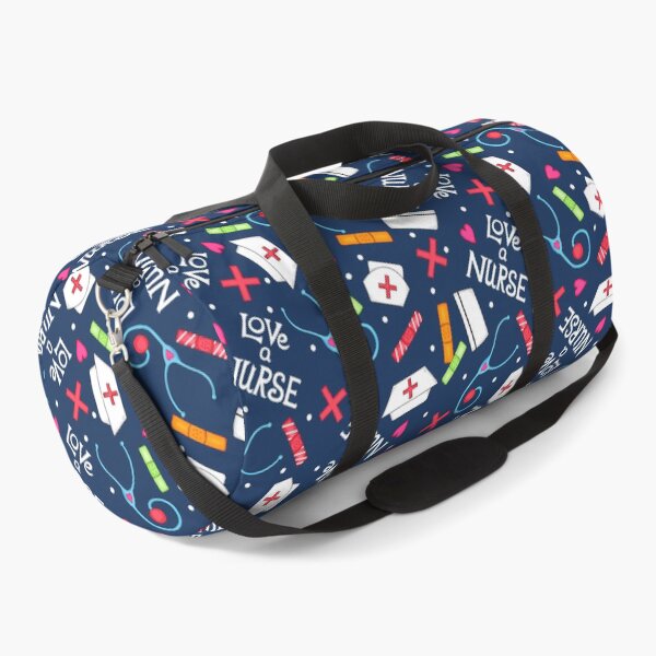 Item preview, Love a Nurse Words Art Navy Blue designed and sold by phyllisdobbs.
