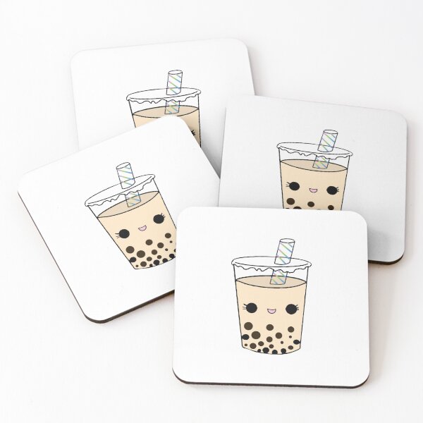 Item preview, Cute Boba Tea/ Bubble Tea With Straw Sticker designed and sold by Maya B.