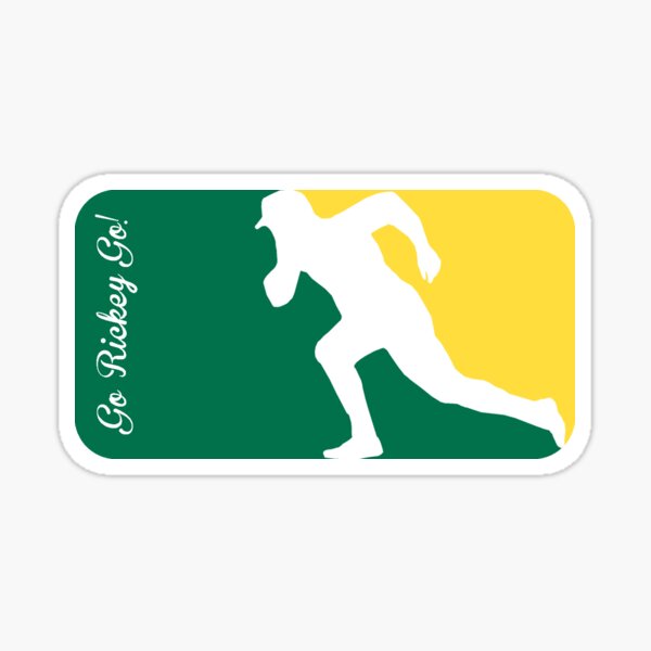 Rickey Henderson #35 Jersey Number Sticker for Sale by StickBall