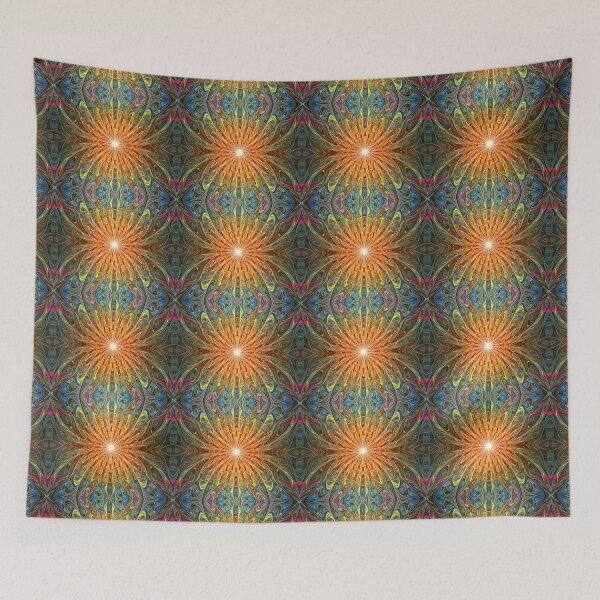 Item preview, Fractal kaleidoscope tiles designed and sold by Red Witch Art.