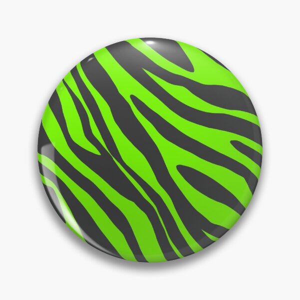 Item preview, NEON GREEN ZEBRA designed and sold by Glossypop.