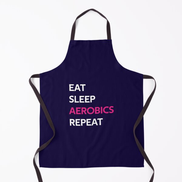 Item preview, Eat Sleep Aerobics Repeat designed and sold by CatArtStore.