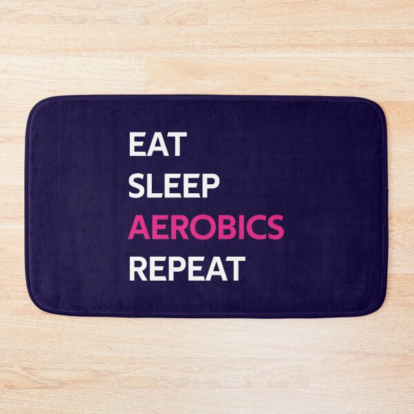 Item preview, Eat Sleep Aerobics Repeat designed and sold by CatArtStore.