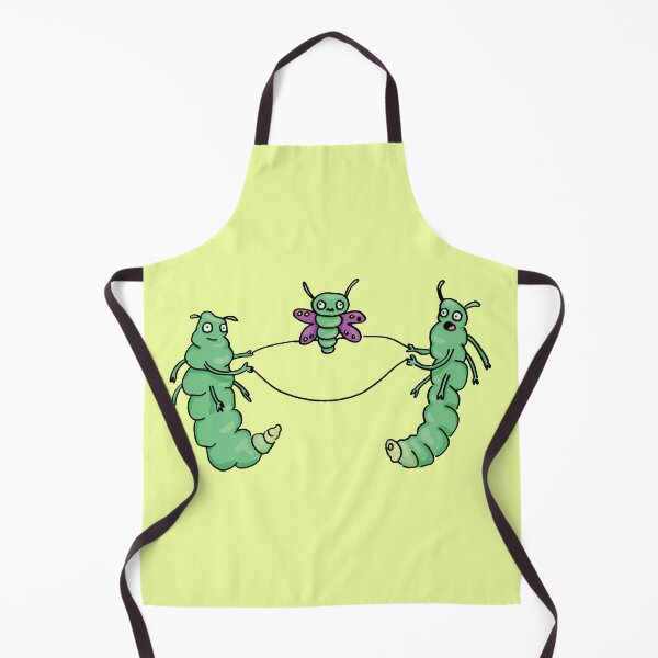 Item preview, Jump Rope Caterpillars Funny Hand Drawn Monster Doodle designed and sold by PastelPickles.