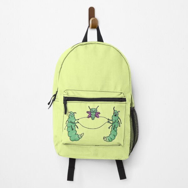 Item preview, Jump Rope Caterpillars Funny Hand Drawn Monster Doodle designed and sold by PastelPickles.