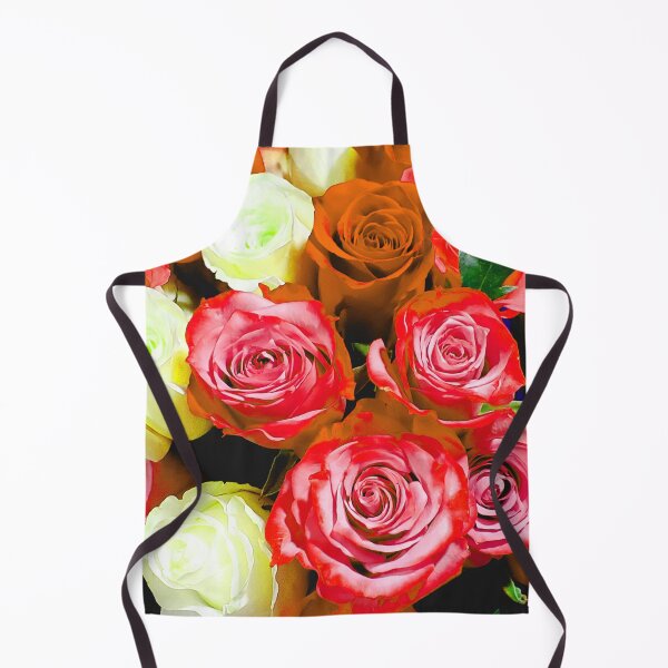 Item preview, Lovely Roses, Blush, Cream and Tangerine designed and sold by IgniteWithin.