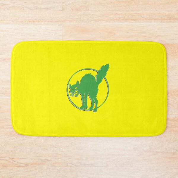 Item preview, Aromantic Pride Anarcho-syndicalist Cat Symbol designed and sold by Kole's Designs.