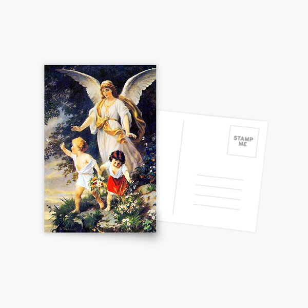 Item preview, Guardian Angel By the Cliff & Children  designed and sold by hispanicworld.