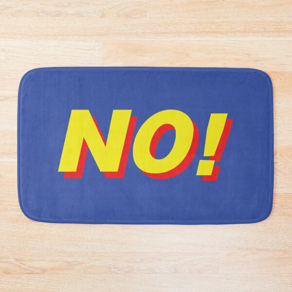 Item preview, NO! In Primary Colors designed and sold by jmendez17.