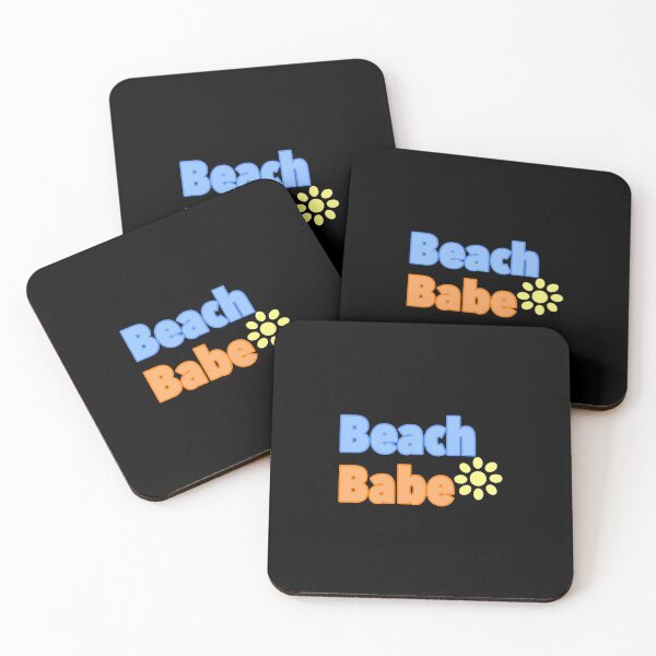 Item preview, beach babe sticker designed and sold by brissadesigns.