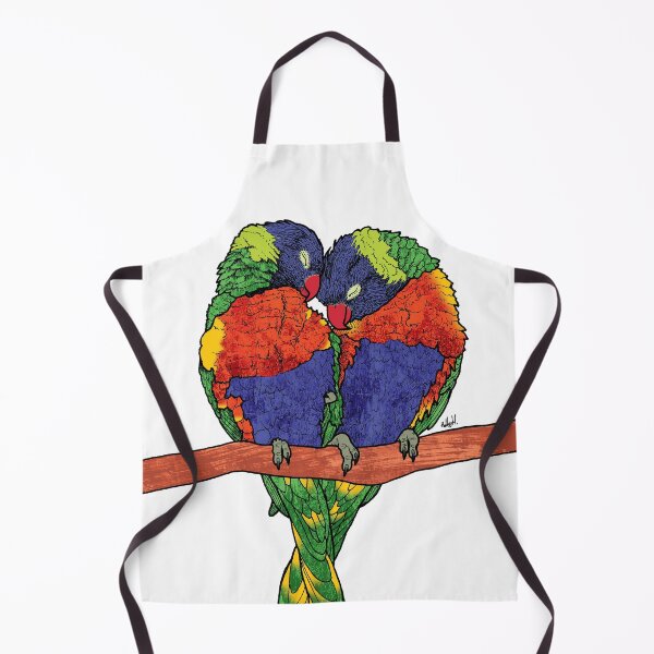Item preview, Rainbow Lorikeets designed and sold by HollyHDesigns.