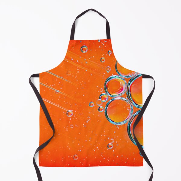Item preview, Orange Bubbles Oil and Water designed and sold by FOLK ART FUSION by heidiannemorris.