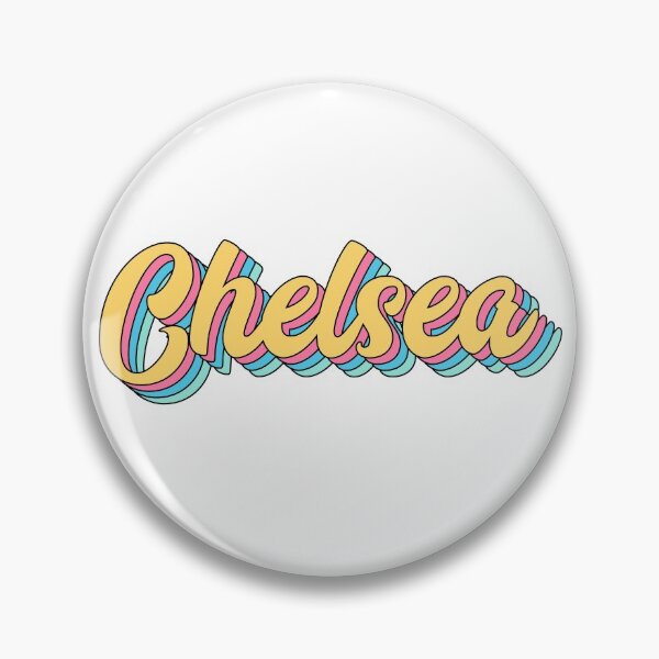 Item preview, Chelsea Retro Yellow Script designed and sold by modeoftravel.