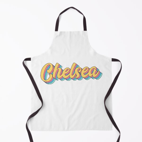 Item preview, Chelsea Retro Yellow Script designed and sold by modeoftravel.