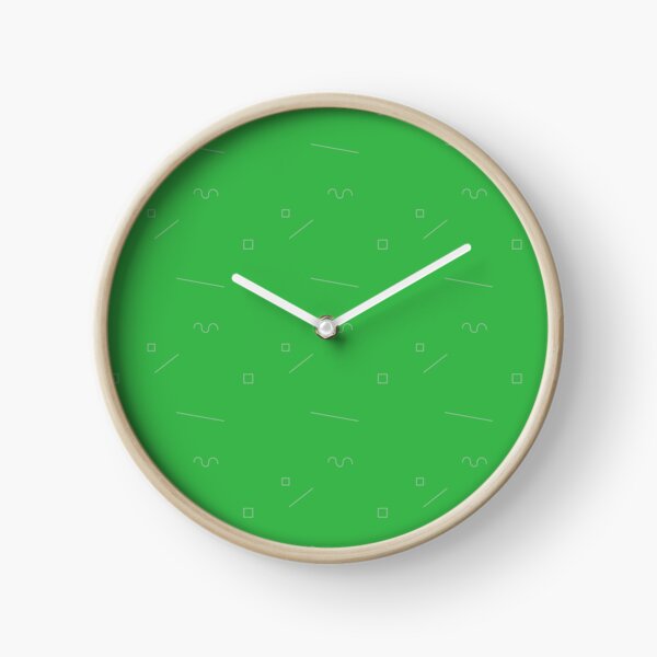 Simple abstract geometry Clock