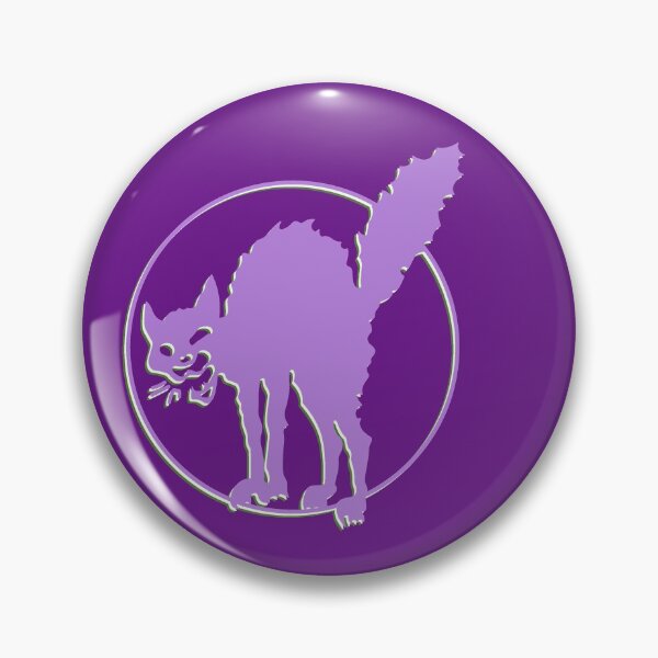 Item preview, Genderqueer Pride Anarcho-syndicalist Cat Symbol designed and sold by Kole's Designs.