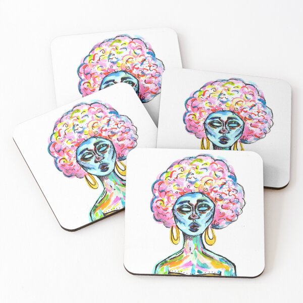 Item preview, Mujer destacada de acuarela designed and sold by kira-eryn.
