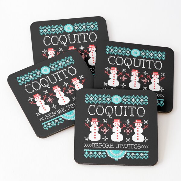 Item preview, Coquito before Jevitos. Puerto Rico Funny Ugly Christmas Sweater Boricua. Suitable for Navidades, Fiesta de Reyes, Octavitas or Fiestas de la Calle San Sebastian designed and sold by Bragamontes.