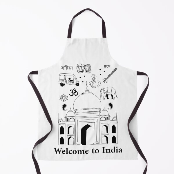 Item preview, Welcome to India | Taj Mahal Doodle designed and sold by modernzen.