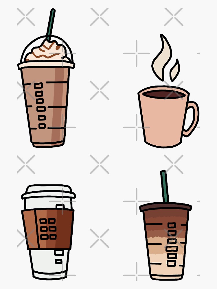 iced coffee Sticker for Sale by ahp00