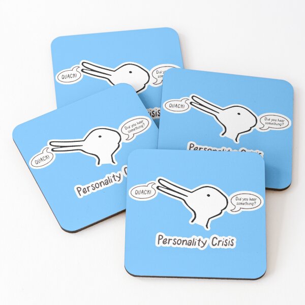 Item preview, Duck-Rabbit - Personality Crisis designed and sold by wearphilosophy.