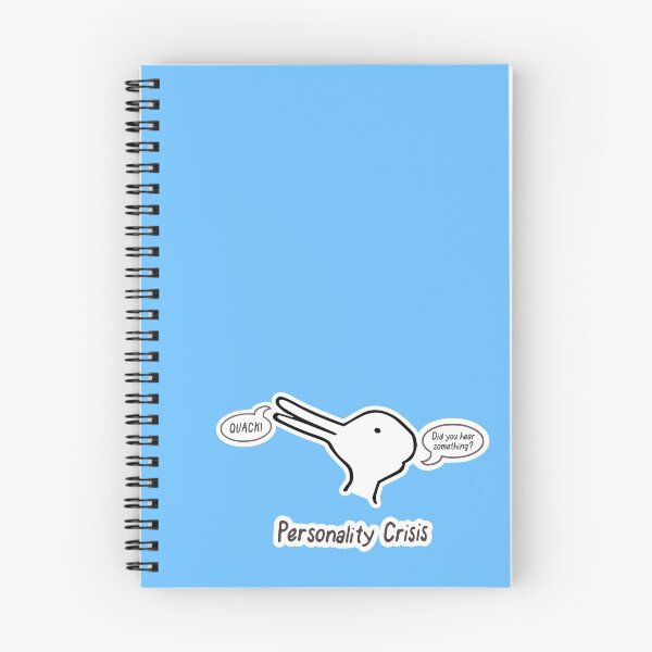 Item preview, Duck-Rabbit - Personality Crisis designed and sold by wearphilosophy.
